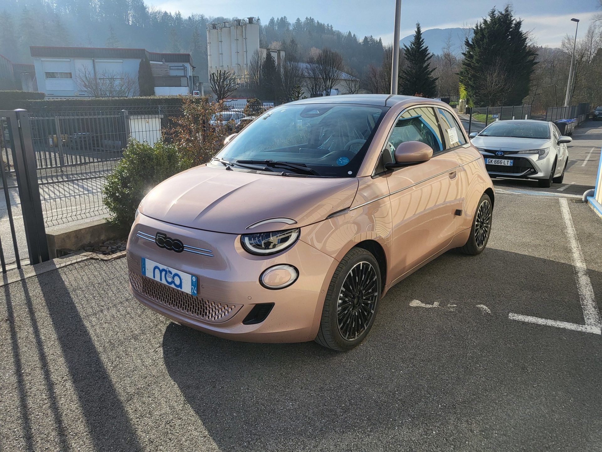 installation d'une télécommande au volant sur une FIAT 500e de 2024