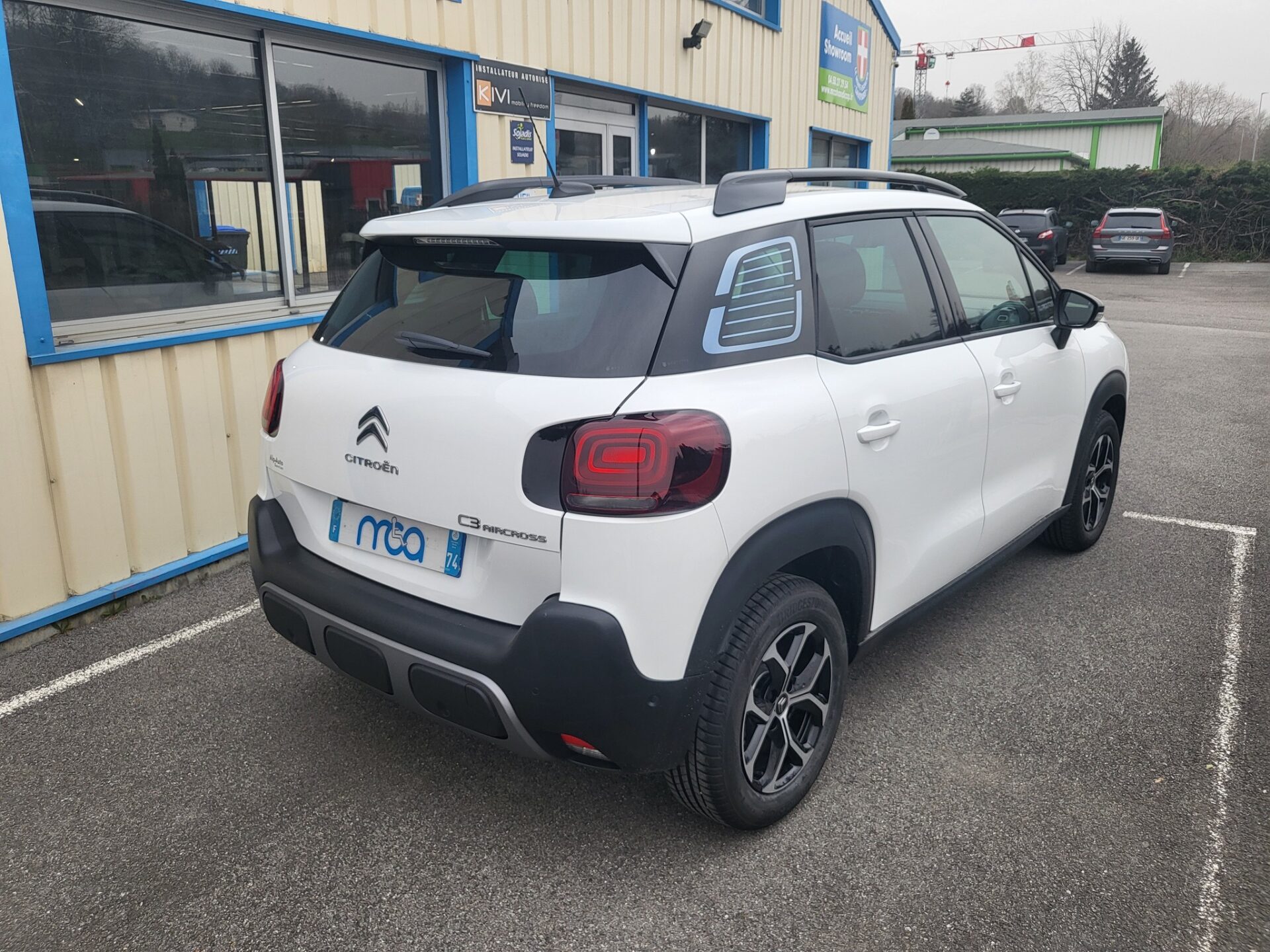 Aménagement poste de conduite sur une Citroën C3 AIRCROSS BVA de 2021